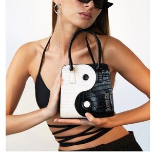 Poppy Lissman Crikey BB mini handbag - yin yang